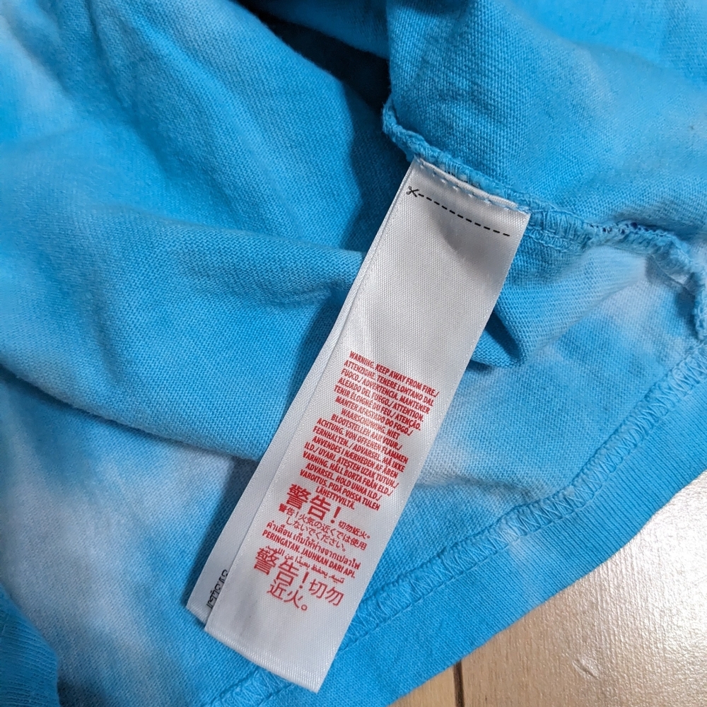 EUC! Run Disney 2022 Princess Marathon Weekend Spirit Jersey Blue Tie Dye Size L - Picture 15 of 16